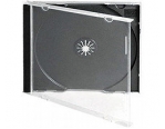 Бокс для 1-CD диска Jewel case 10 мм, чёрный трей