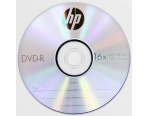 DVD-R диски для видео Hewlett-Packard Cake box 10