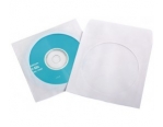 Конверт для CD и DVD дисков белый с окошком